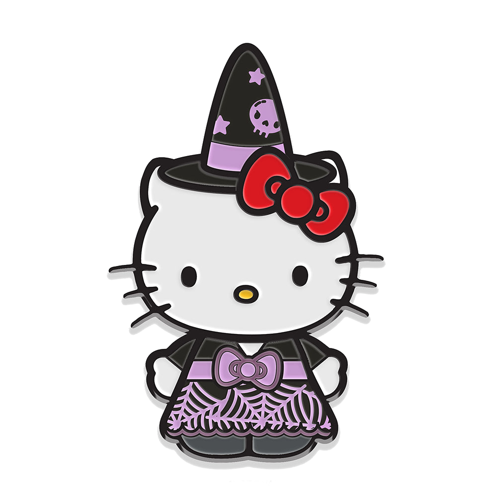 hello kitty in witch outfit